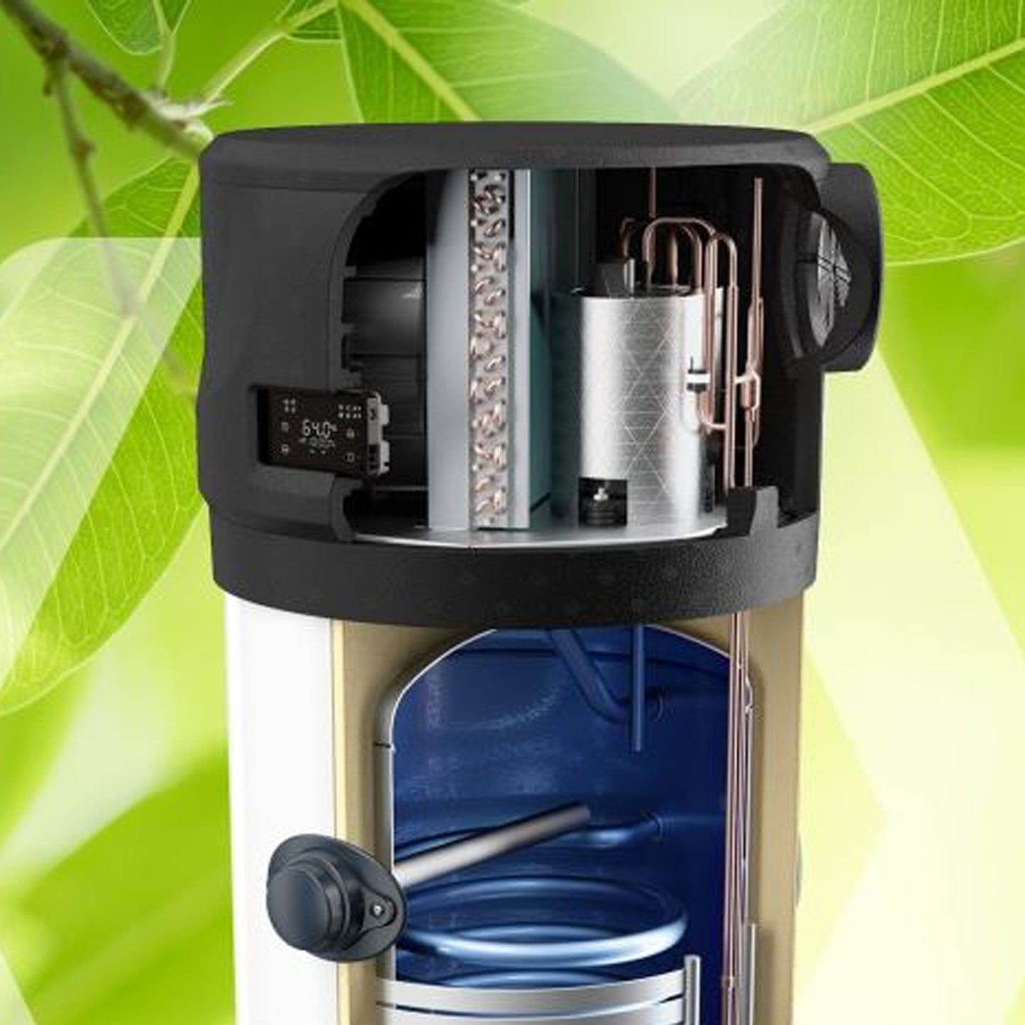 TESY AquaThermica 260 Air Source Heat Pump With Heat Exchanger Hot Water image 4