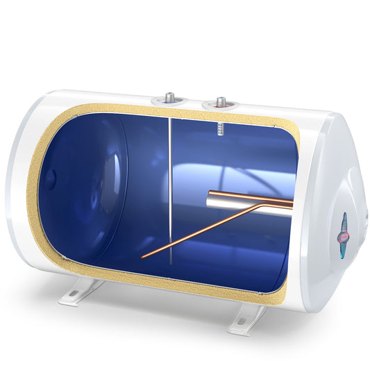 TESY 80 Litre Horizontal Cylinder image 1