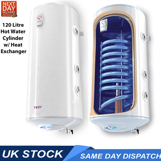 BiLight 120 Litre Hot Water Cylinder with Heat Exchanger image 1