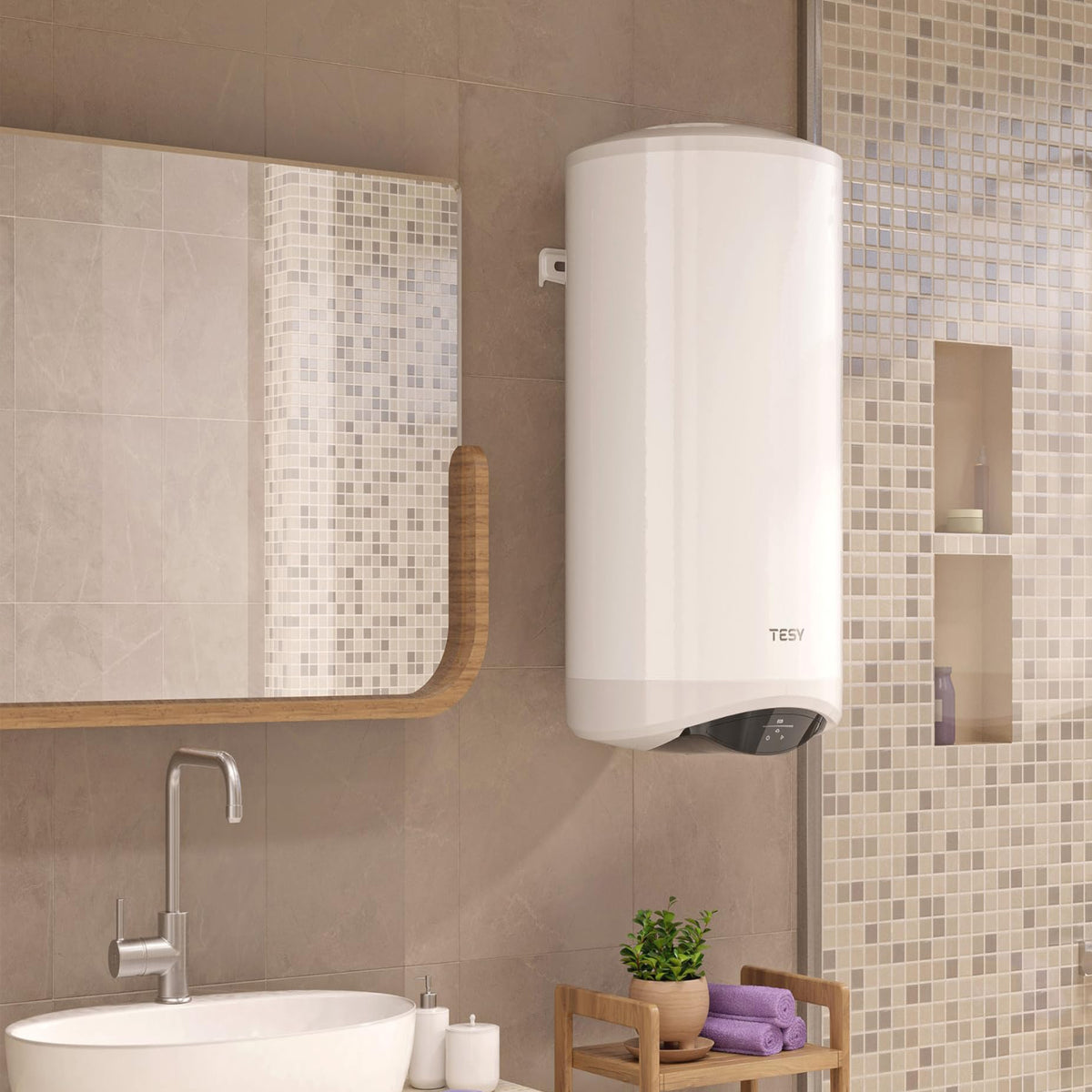 ModEco iCloud 150 Litre Electric Hot Water Cylinder WiFi Control