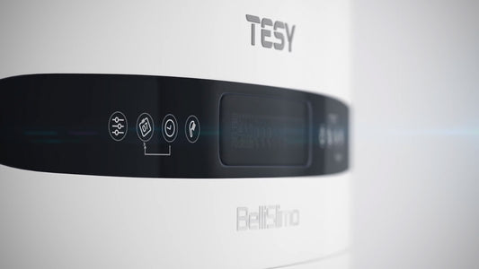 Tesy BelliSlimo 100 Litre Unvented Electric Hot Water Boiler Cylinder Wall Mount