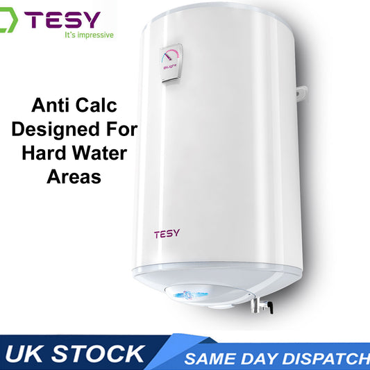 TESY BiLight 100 Litre Electric Hot Water Cylinder Hard Water Ready Anti Calc