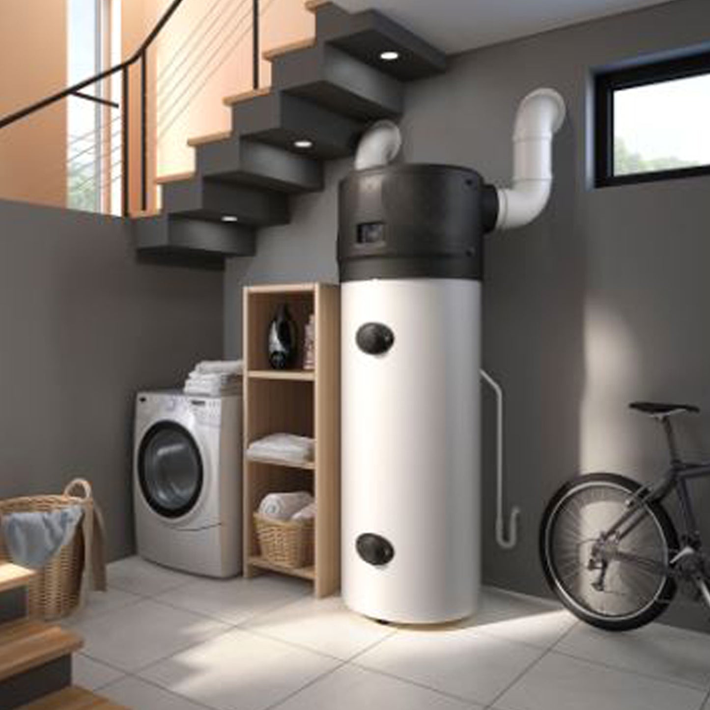 TESY AquaThermica Pro Air Source Heat Pump W/ Heat Exchanger